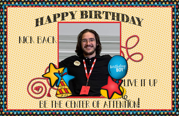 Zach's birthday card