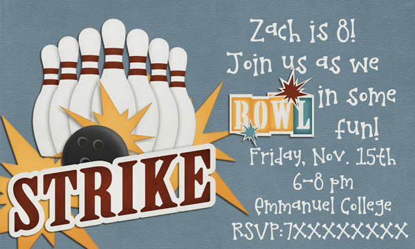 Zach's invite