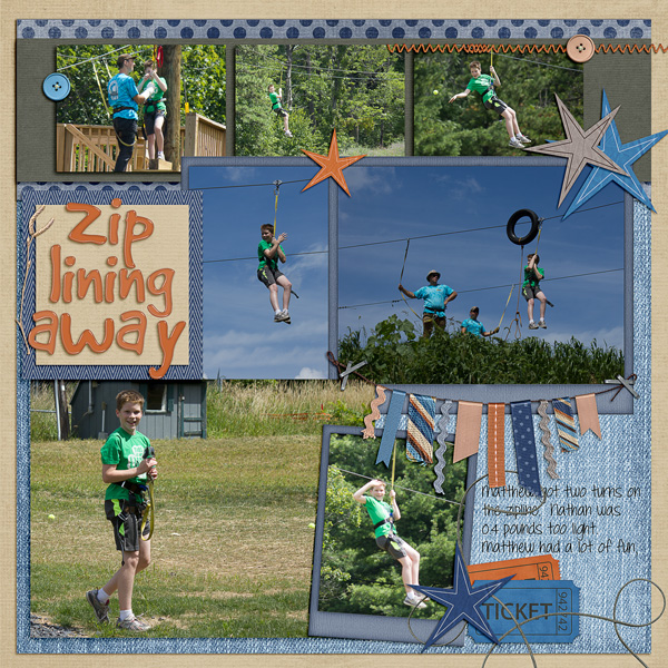 Zipline on Tussey Mountain