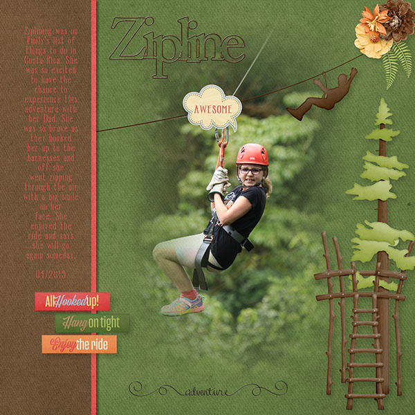Ziplining