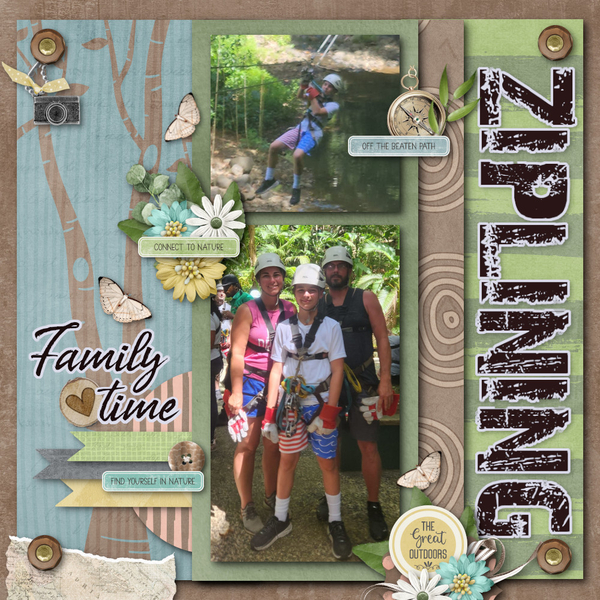 Ziplining