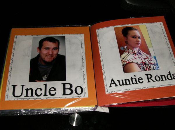 Ziploc book - Jesse's Family - page 13, 14