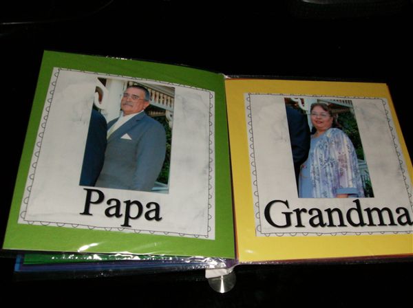 Ziploc book - Jesse's Family - page 9, 10
