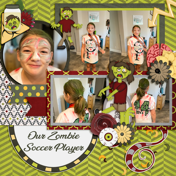 Zombie Soccer Player
