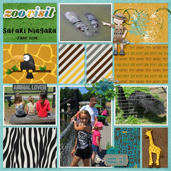 Zoo Visit May Font Challenge