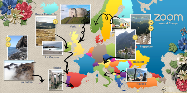 Zoom around Europe