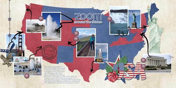 Zoom around the United States