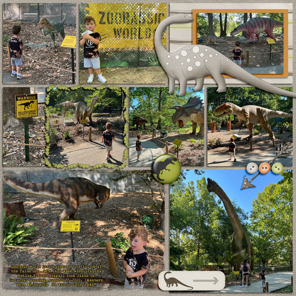 Zoorasic World at Tulsa Zoo - Jaxon - 8.27.2022